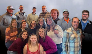 Merrill Employees at the 2025 holiday party